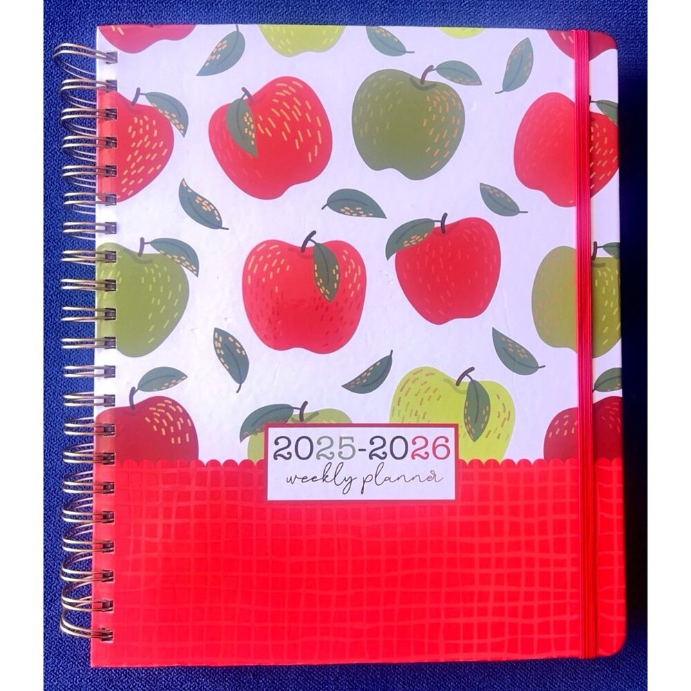2026 Planner APPLE Daily Weekly Monthly Planning Note Page Gift Garden Christmas